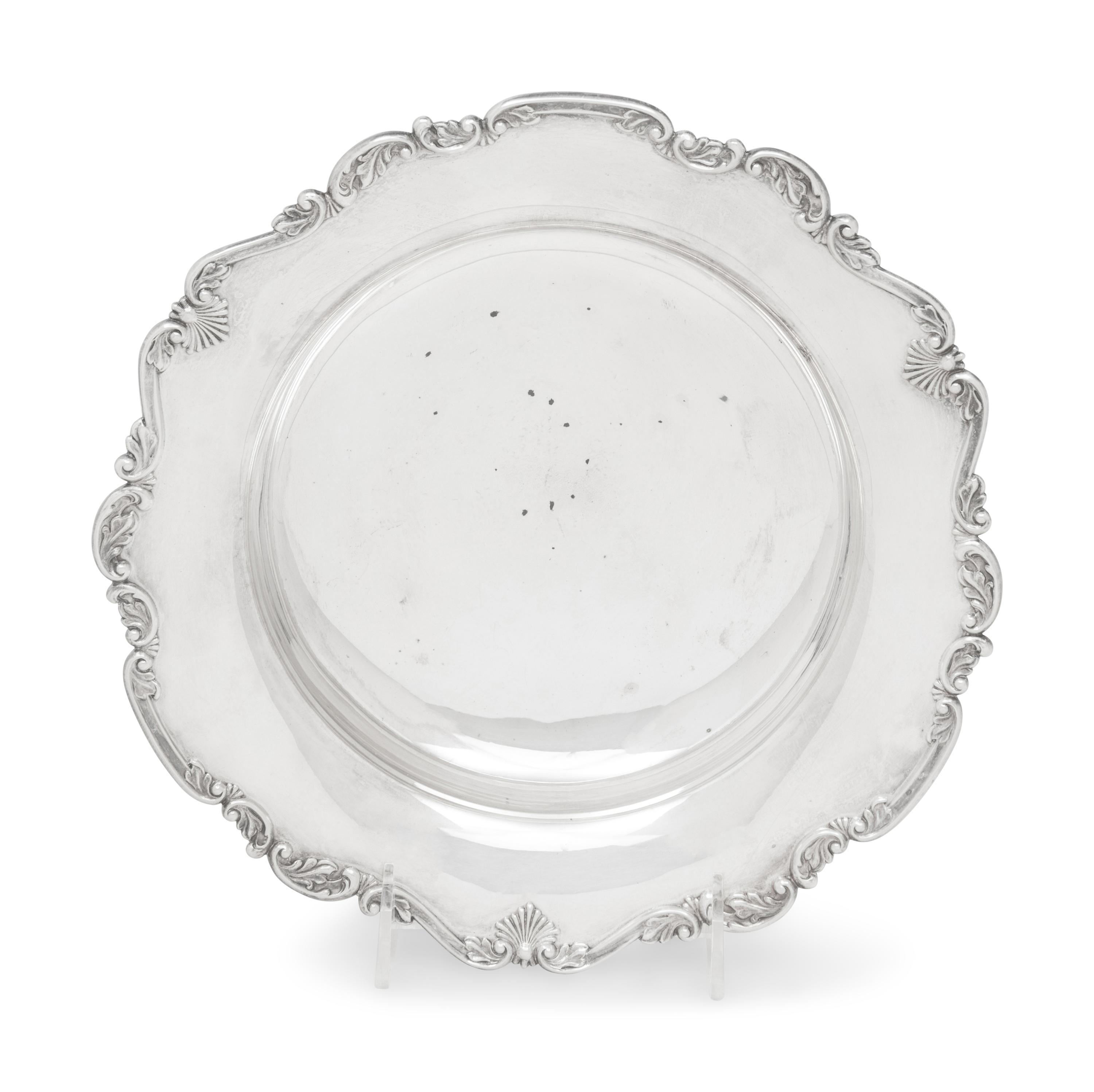 An Edwardian Silver Centerpiece Bowl