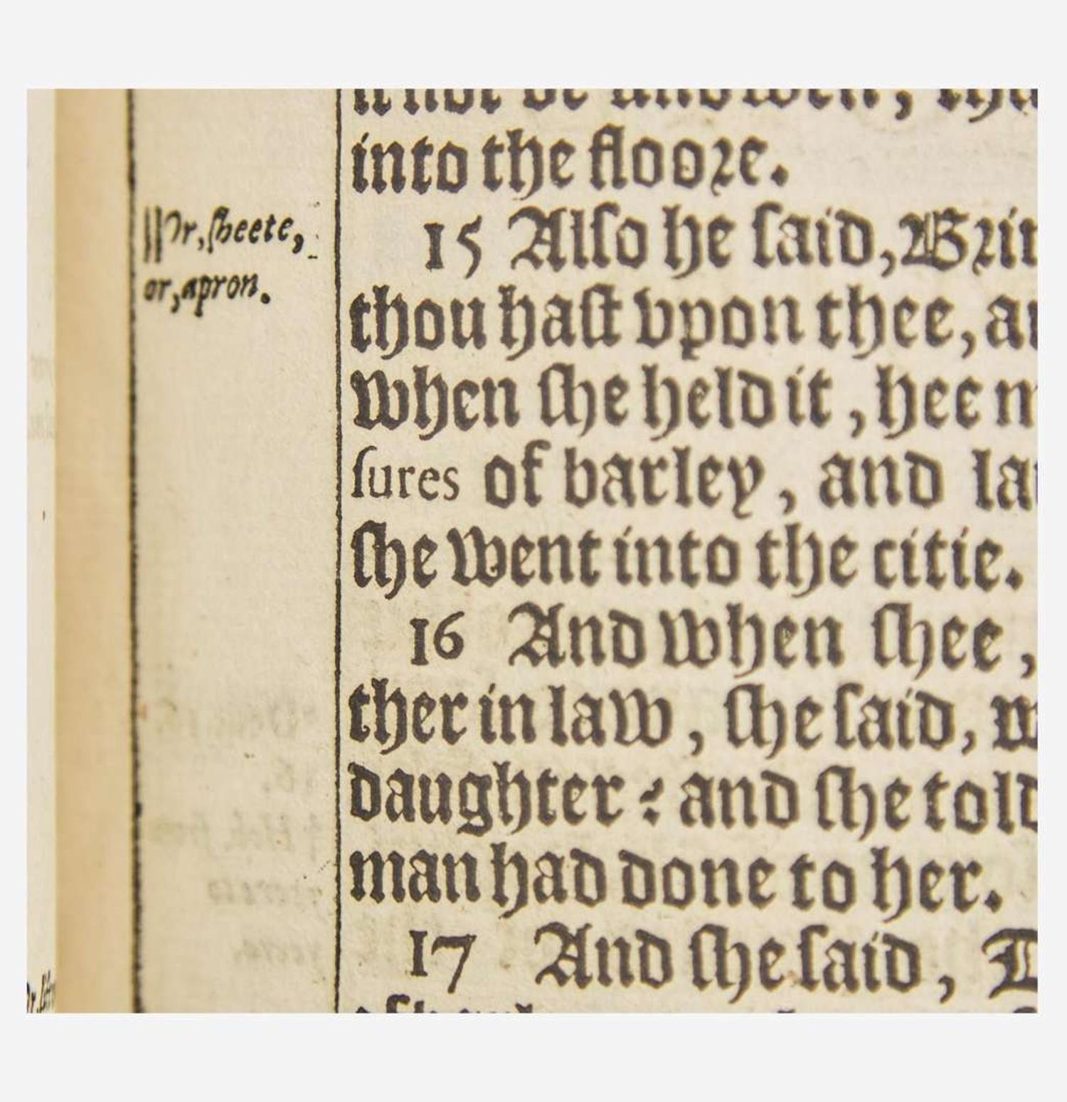 [Religion] ["She" Bible] (The Holy Bible, Conteyning the Old Testament, and the New...)