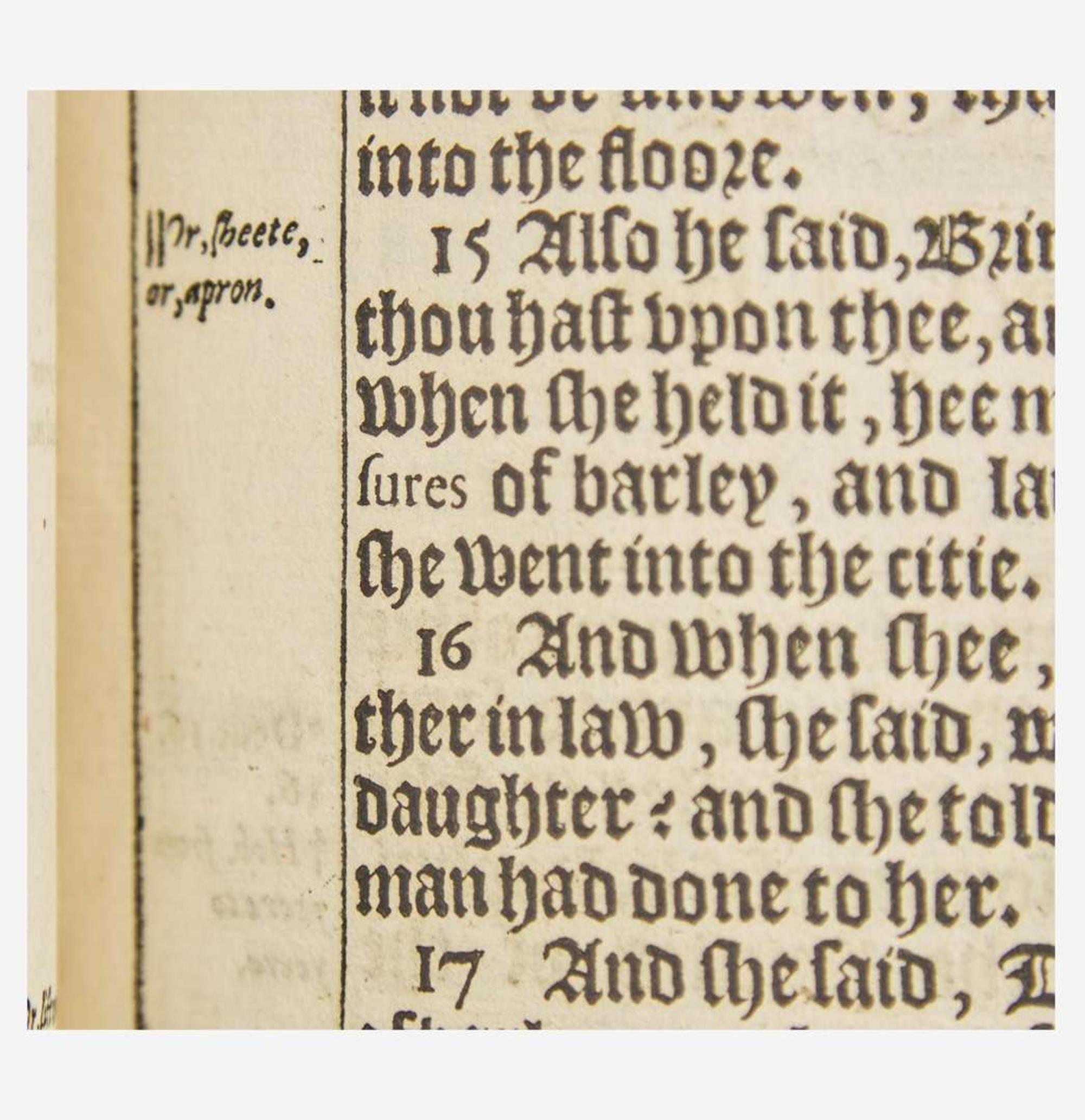 [Religion] ["She" Bible] (The Holy Bible, Conteyning the Old Testament, and the New...)