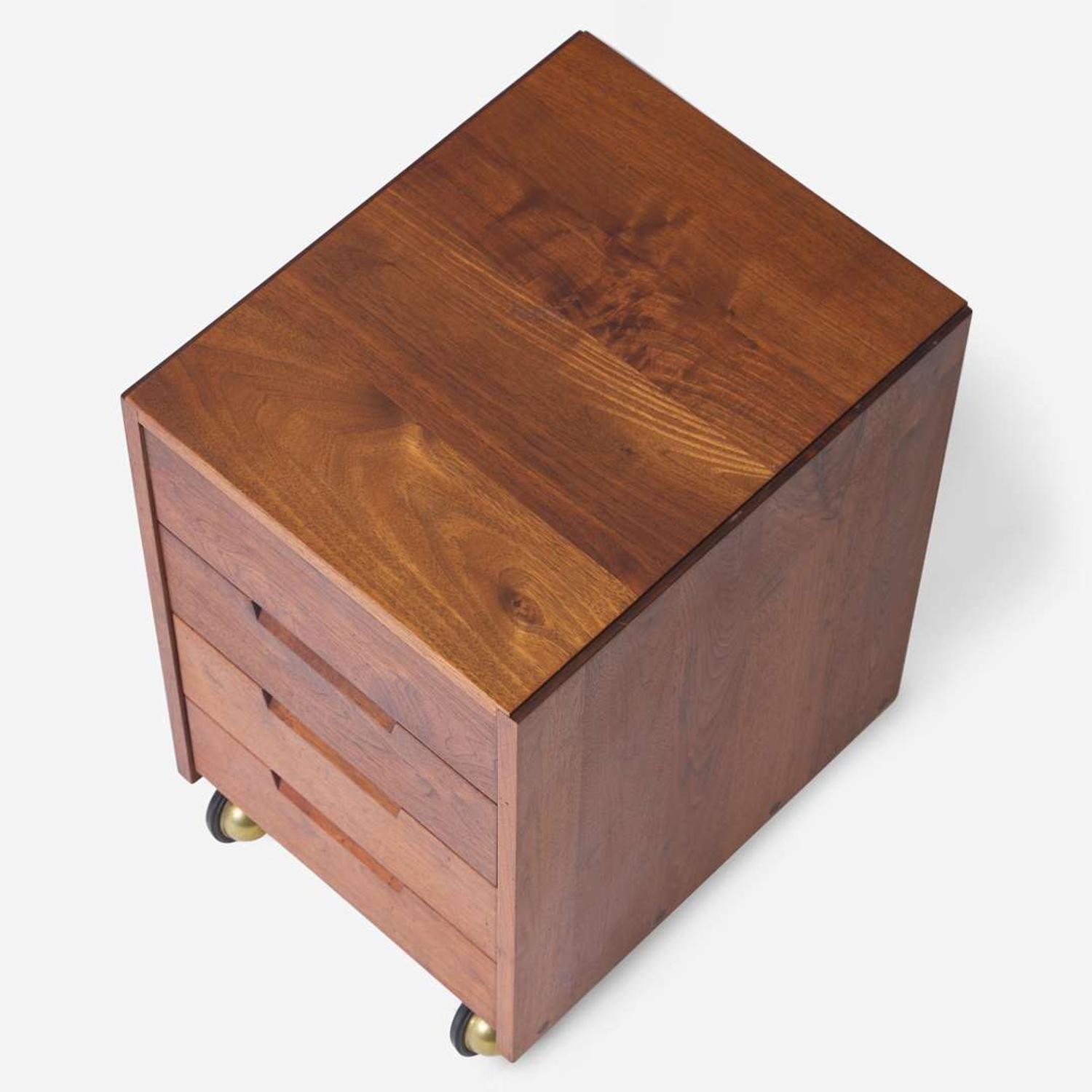 George Nakashima (American, 1905-1990) Special Pedestal Chest of Drawers, New Hope, Pennsylvania, 1973