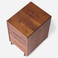 George Nakashima (American, 1905-1990) Special Pedestal Chest of Drawers, New Hope, Pennsylvania, 1973