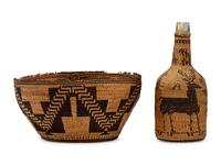 Northern California Basket and Basketry Bottle