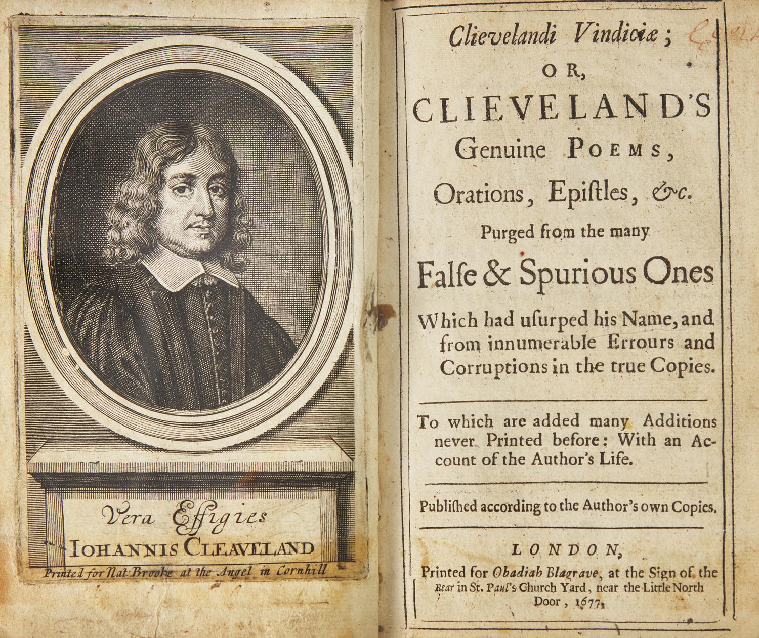 [Literature] Group of 5 17th-Century Titles