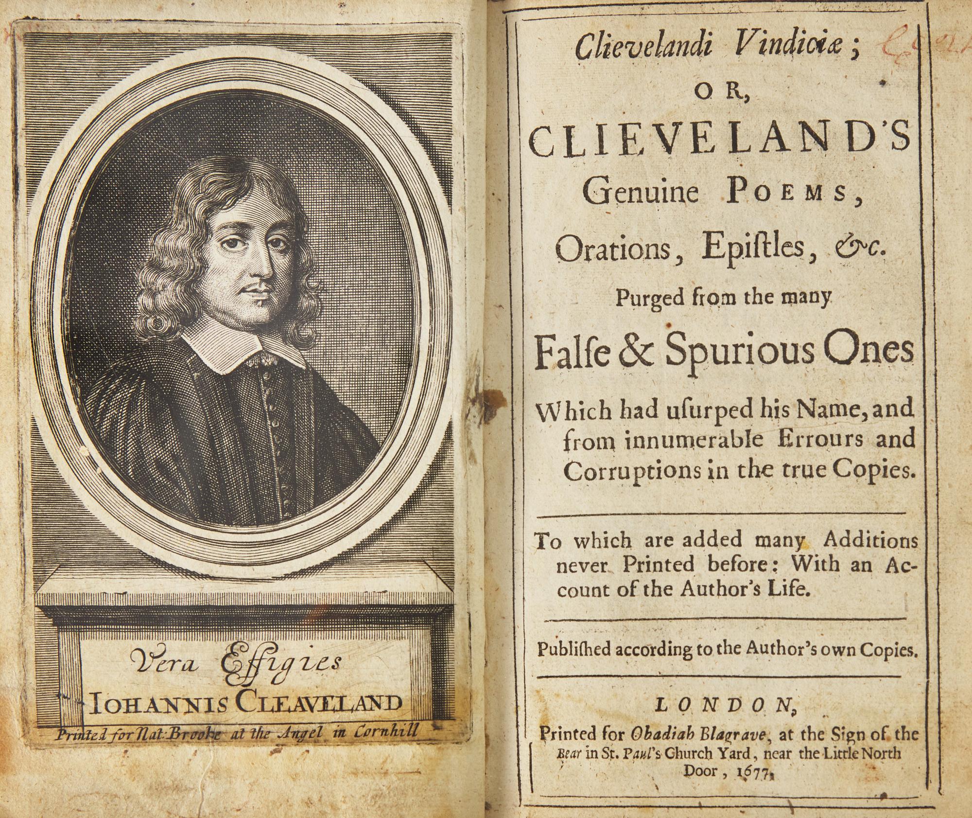 [Literature] Group of 5 17th-Century Titles