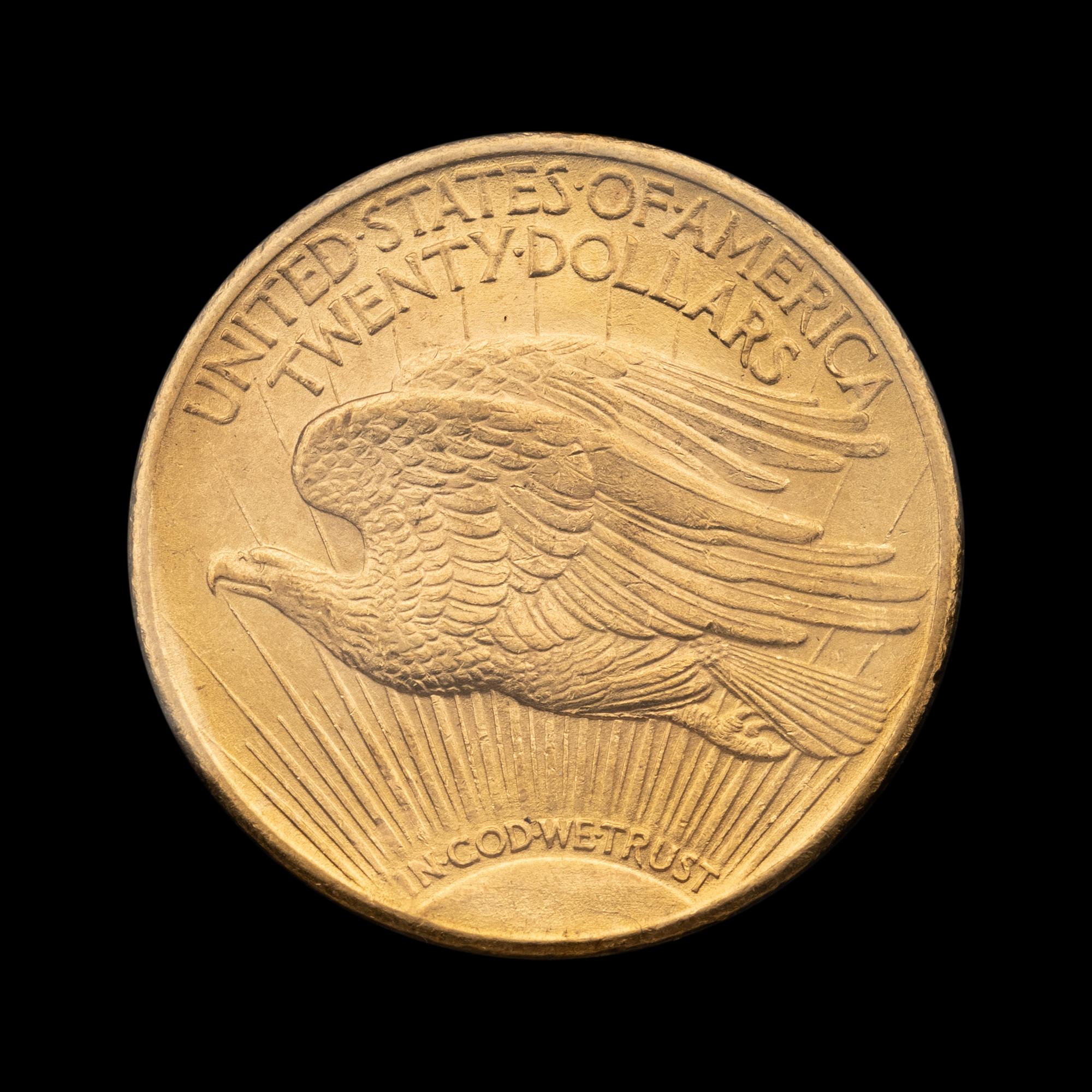 A 1924 Saint-Gaudens $20 Gold Coin