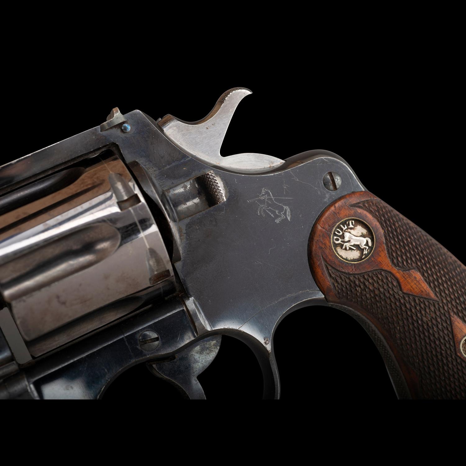**Colt New Service Target .45 Colt Revolver Made in 1915