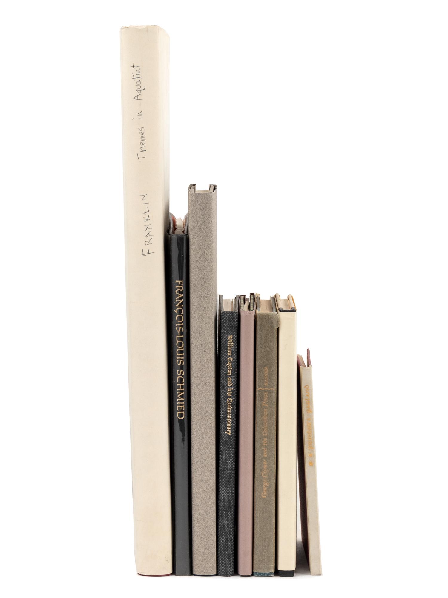 [BOOK CLUB OF CALFORNIA]. A group of 8 works relating to printing history, comprising: