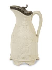 A Collection of Six English Salt-Glazed Pitchers and Tankards — 19TH/20TH CENTURY