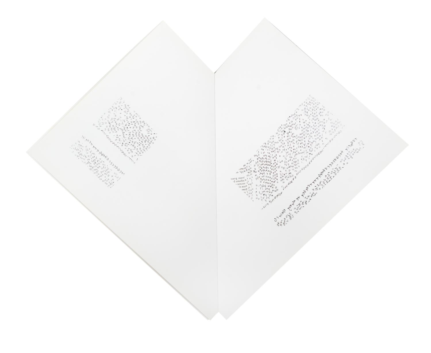 LOHR, HELMUT. Visual Prose [and] Visual Letters. Berlin, 1987, 1988. 2 vols. Limited, signed.