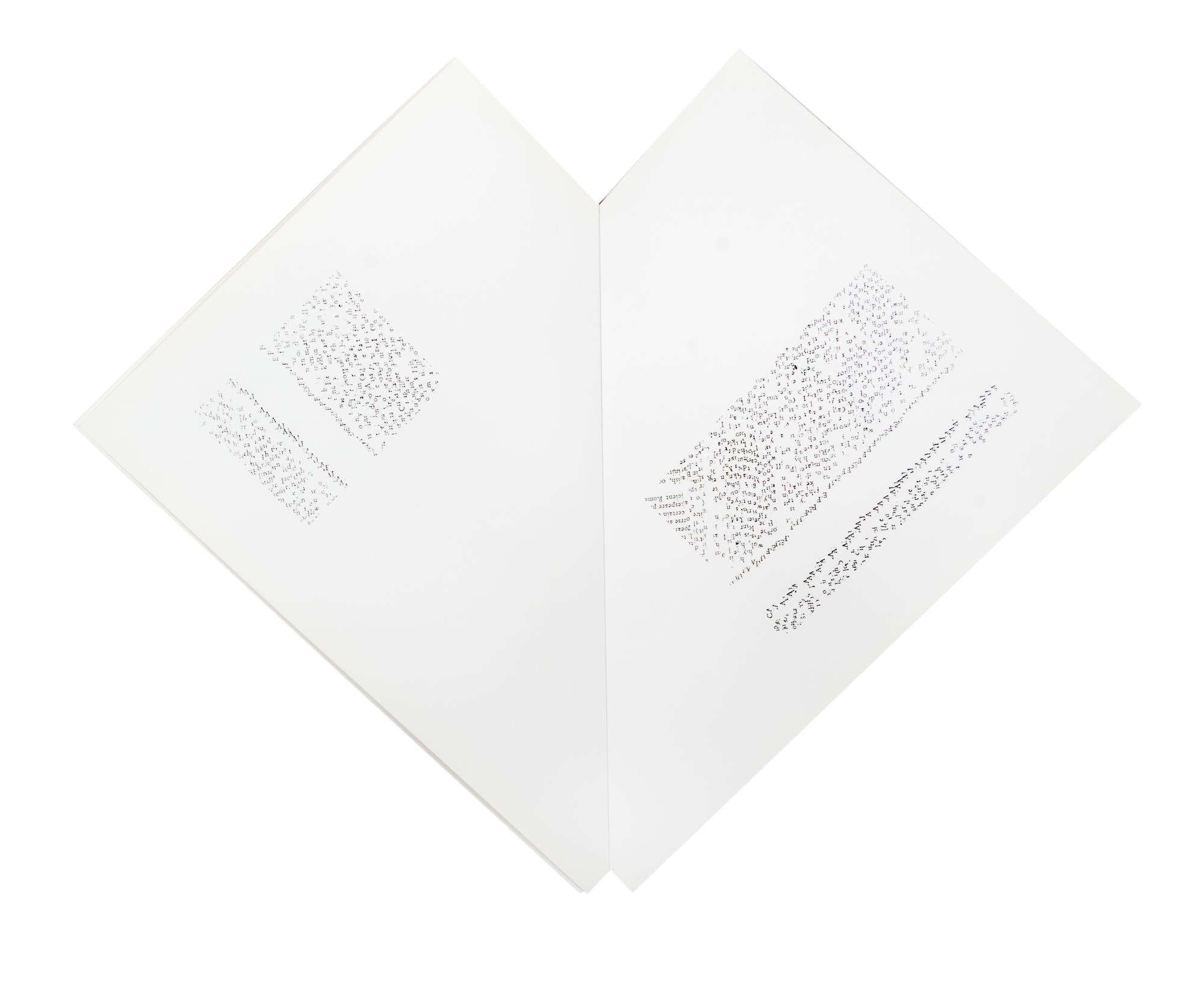 LOHR, HELMUT. Visual Prose [and] Visual Letters. Berlin, 1987, 1988. 2 vols. Limited, signed.