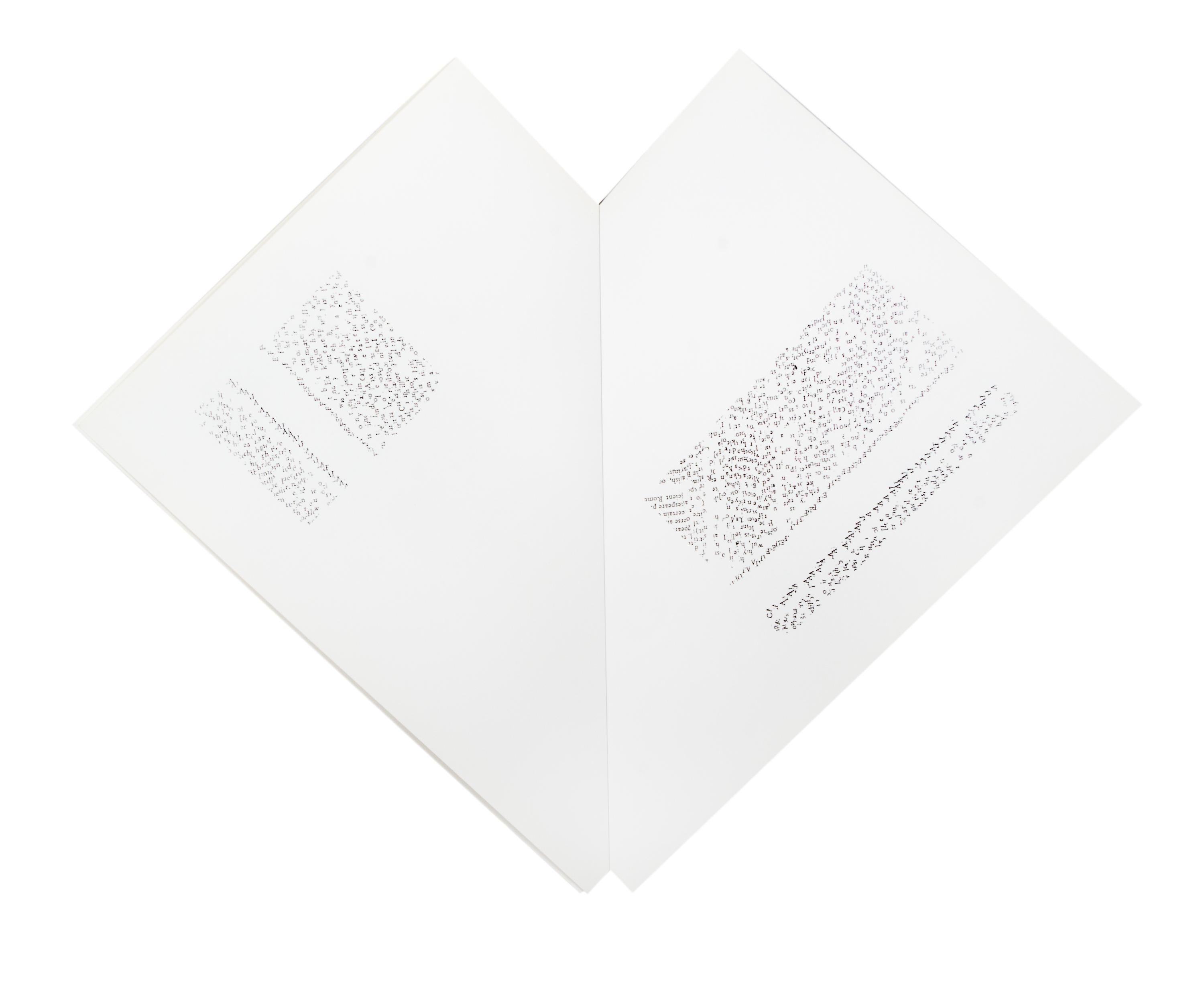 LOHR, HELMUT. Visual Prose [and] Visual Letters. Berlin, 1987, 1988. 2 vols. Limited, signed.