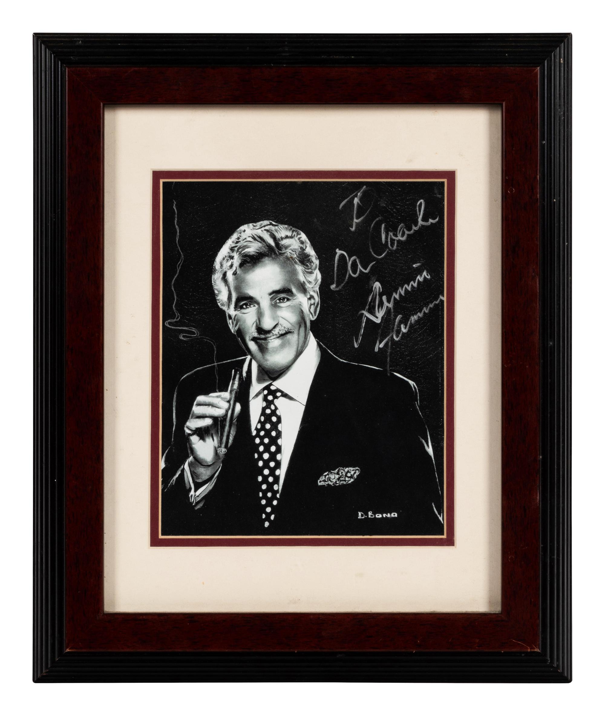 A Group of 20 Celebrity and Sports Personality Photographs Formerly Displayed at Mike Ditka’s Restaurant