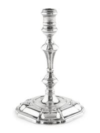 A George II Silver Taperstick
