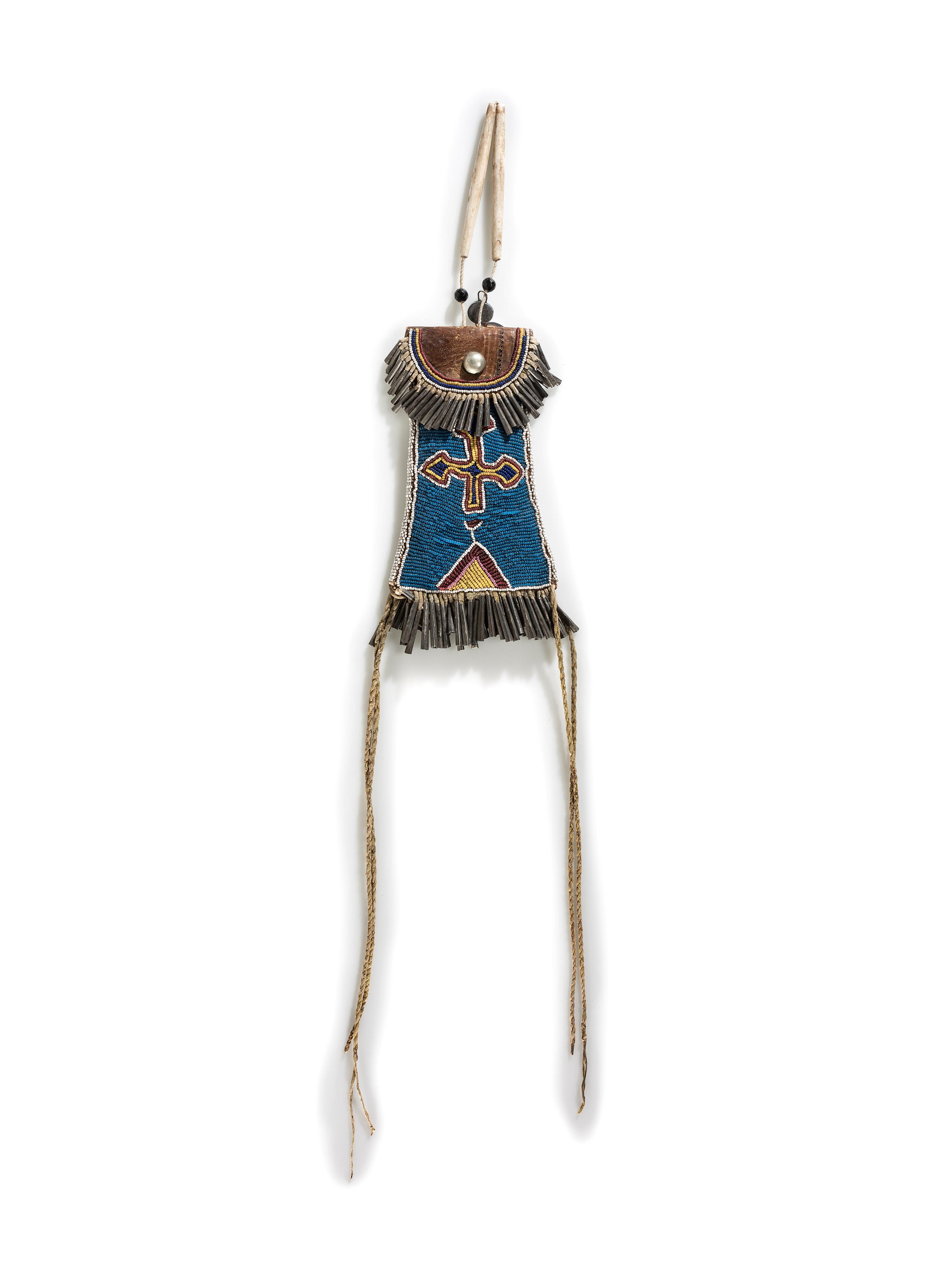 Kiowa Beaded Strike-a-Light Bag