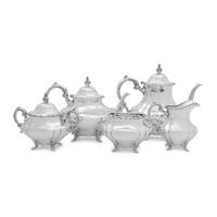 An American Silver Five-Piece Tea and Coffee Service