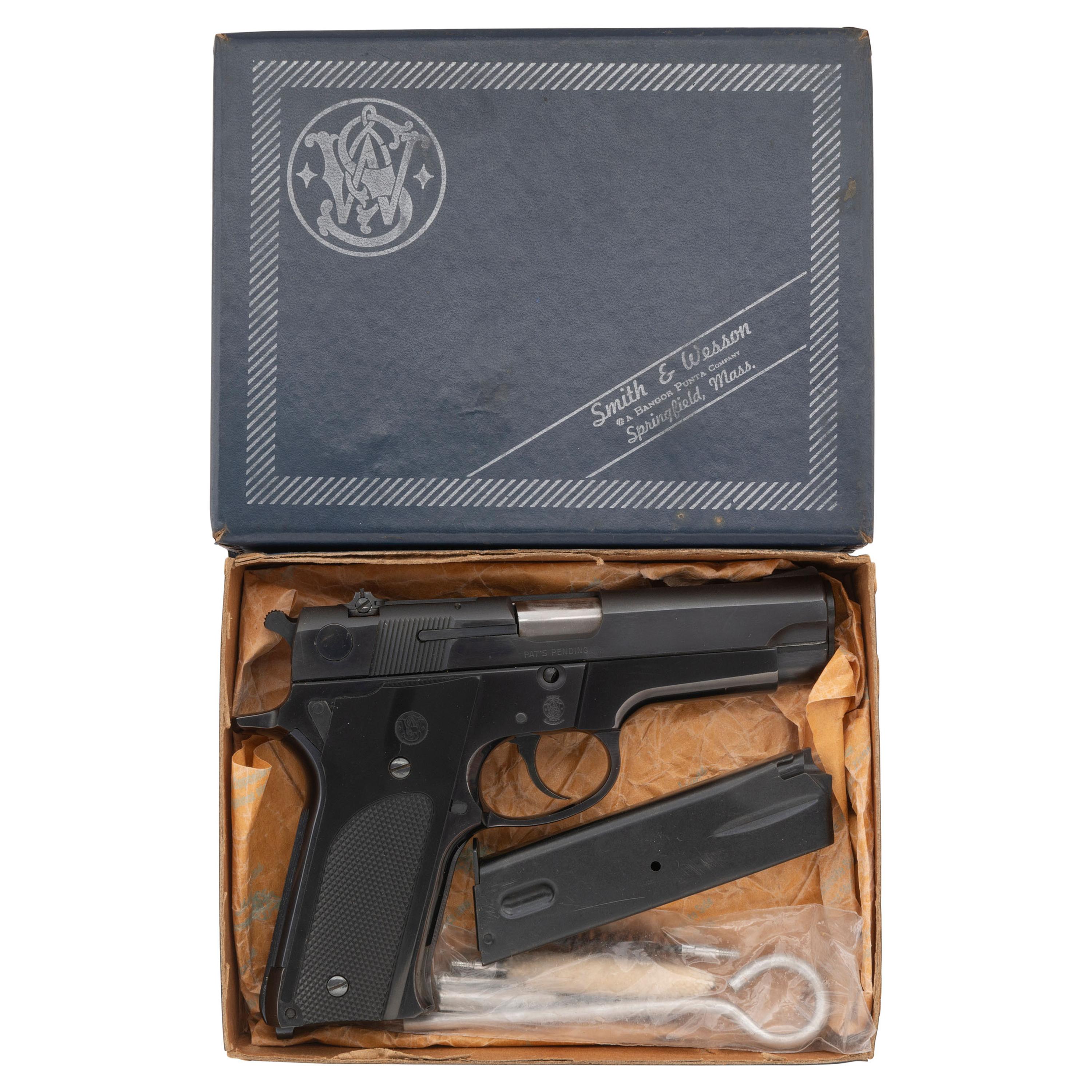 **Extremely Rare Smith & Wesson Model 147-A Pistol in Original Box - Only 130 Produced and only 112 Sold