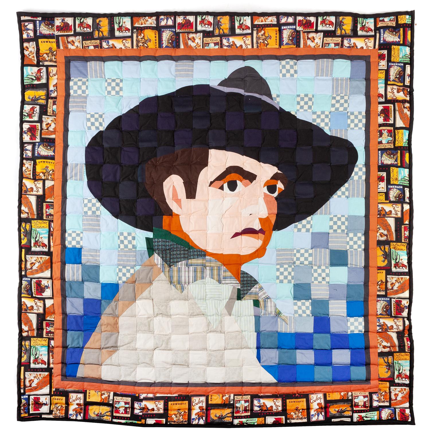Artist Unknown Contemporary Western Quilt
