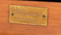 [EARLY PHOTOGRAPHY]. Front focusing field camera. G. Gennert, New York, ca 1889.