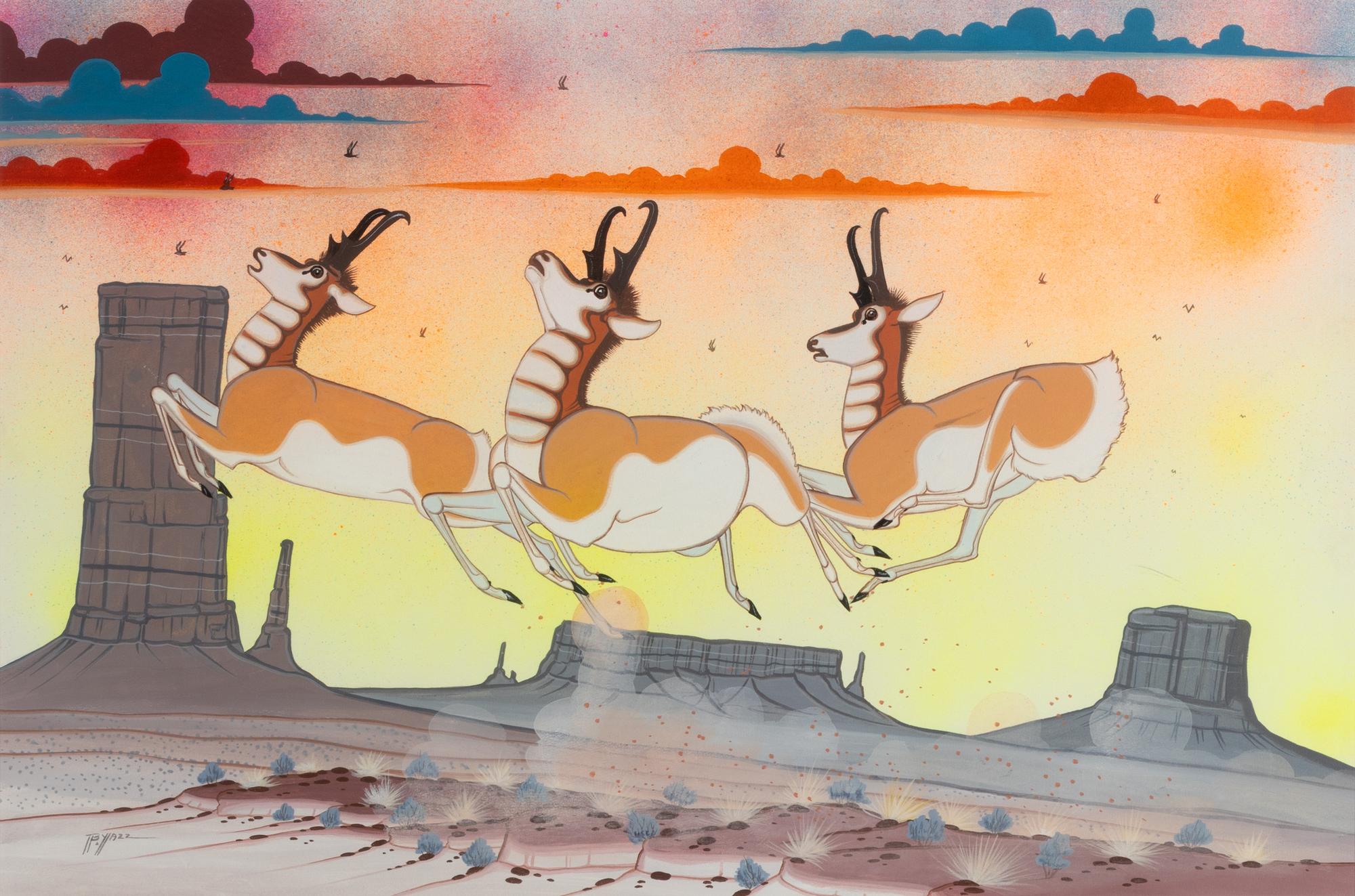 untitled, Prancing Pronghorn