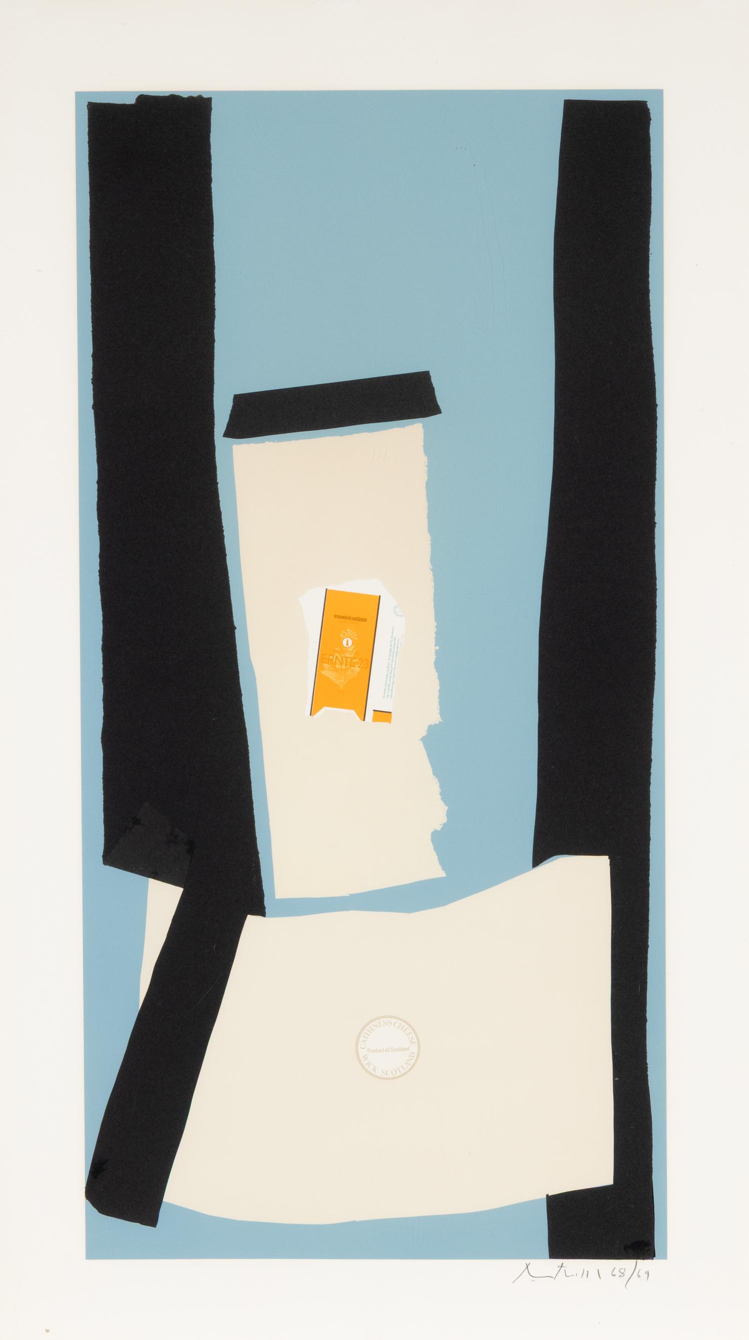 Robert Motherwell (American, 1915-1991) — Harvest, in Scotland (from S ummer Light Series), 1973