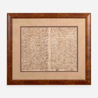 [Declaration of Independence] [Pennsylvania] Ross, George Autograph Document, signed