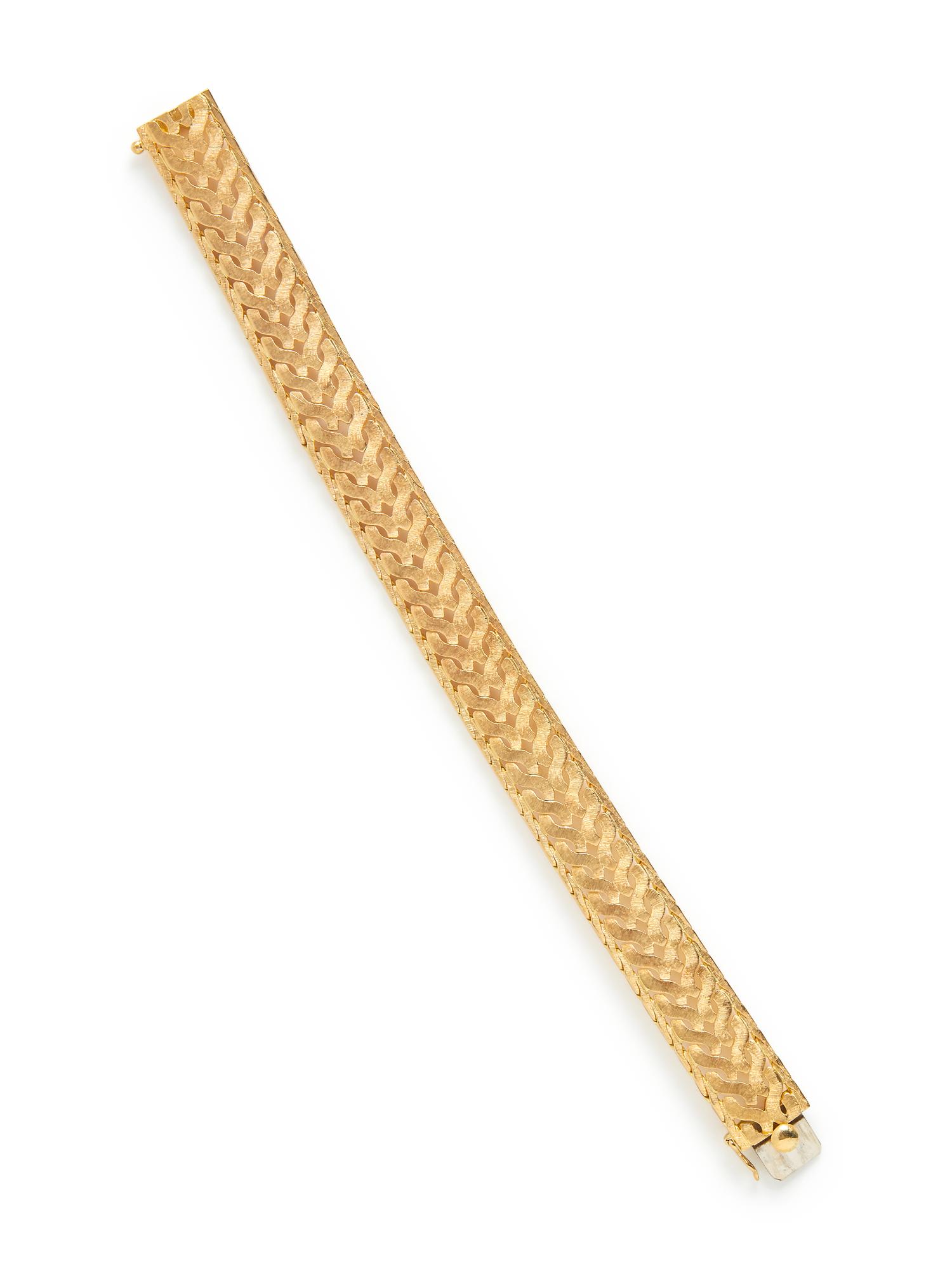 BUCCELLATI, YELLOW GOLD BRACELET