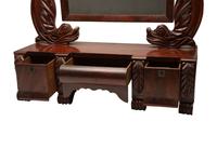 A William IV Mahogany Gentleman's Dressing Mirror