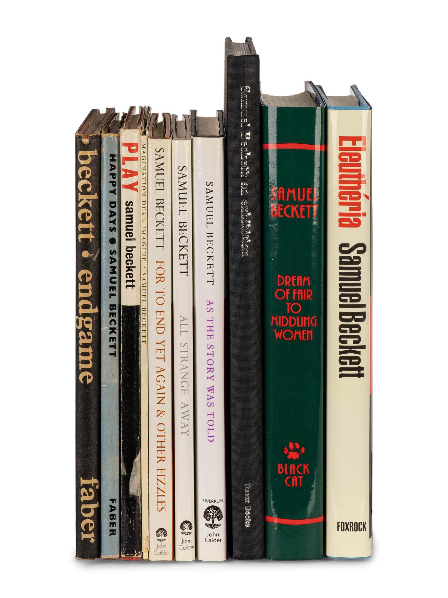 BECKETT, Samuel (1906-1989). A group of 22 Limited and English editions, including: