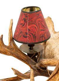 A Large Antler Chandelier