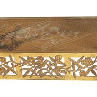 An Aesthetic Movement Japanesque Brass Table