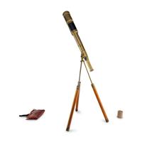 An English Brass Telescope on Stand