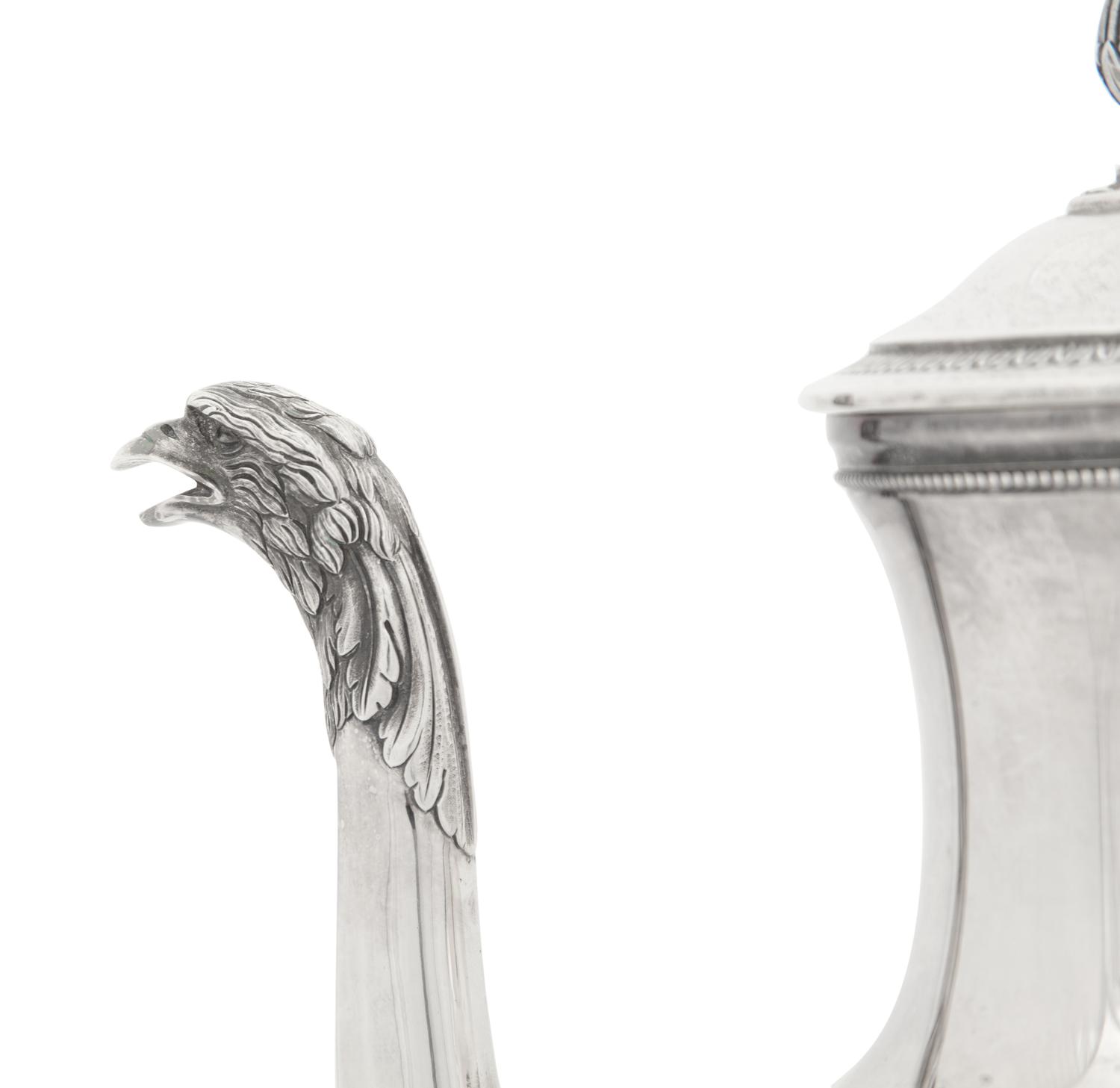 A Puiforcat Silver Coffee Pot