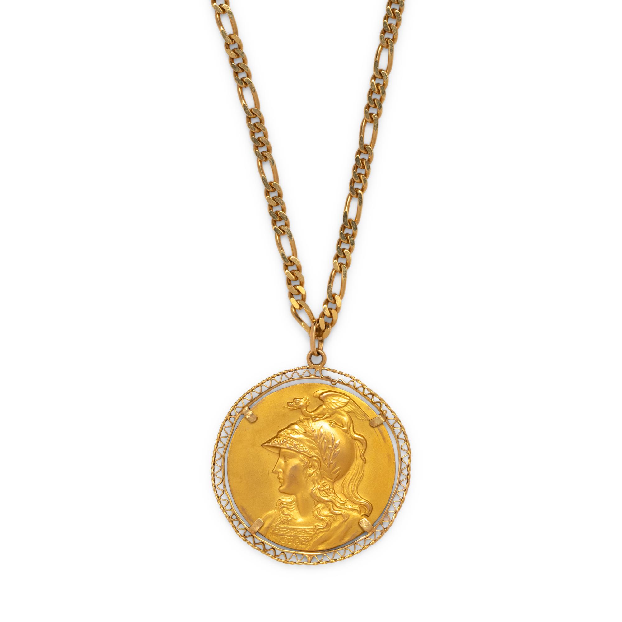 YELLOW GOLD PENDANT/NECKLACE