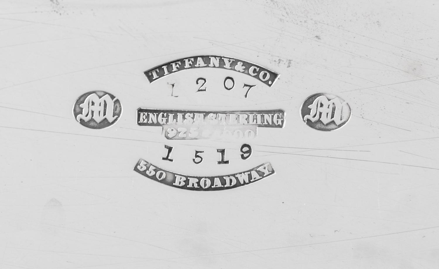 A Tiffany and Co. Silver Salver