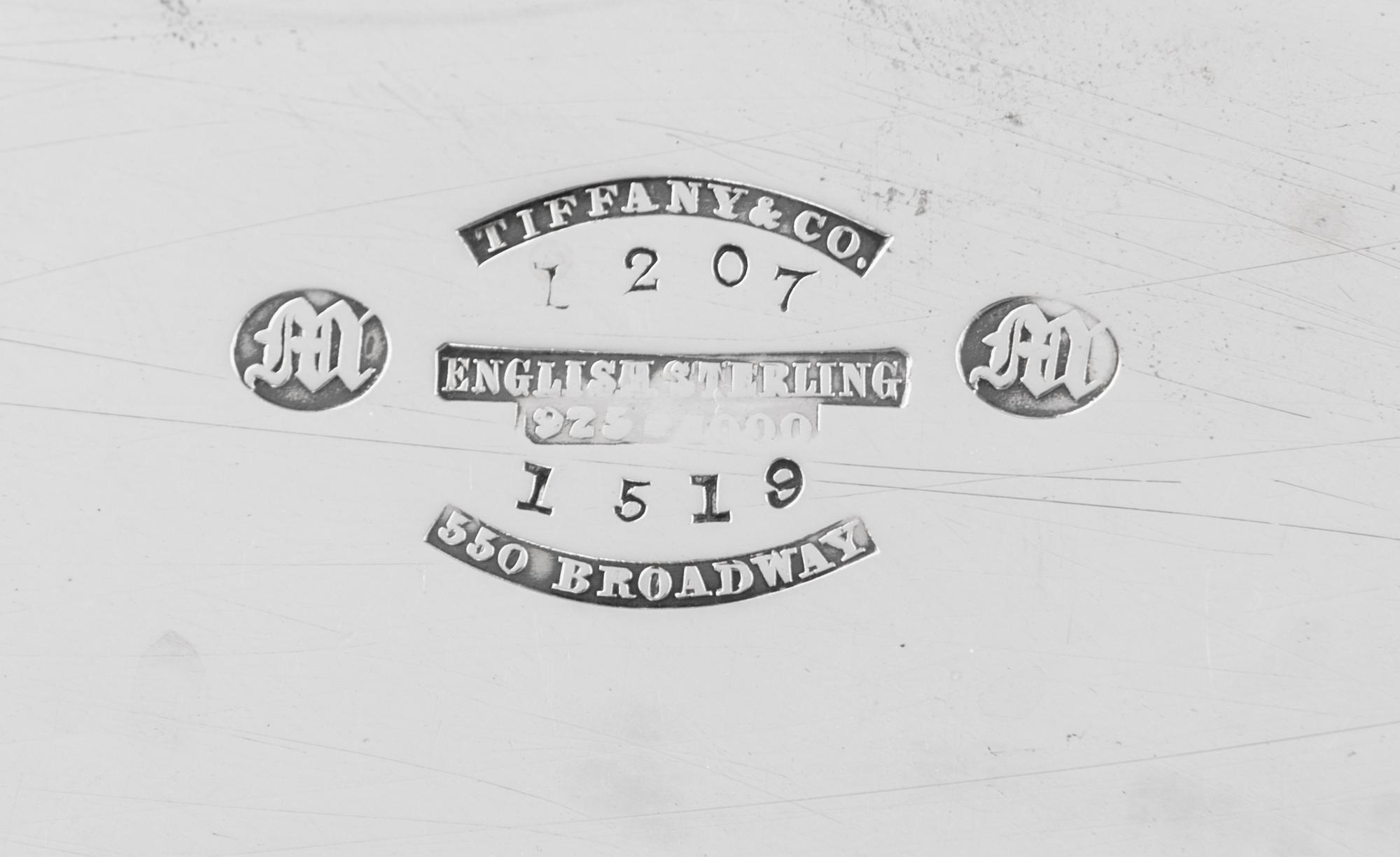 A Tiffany and Co. Silver Salver