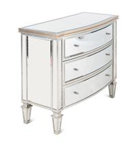 A Contemporary Mirrored Chest of Drawers