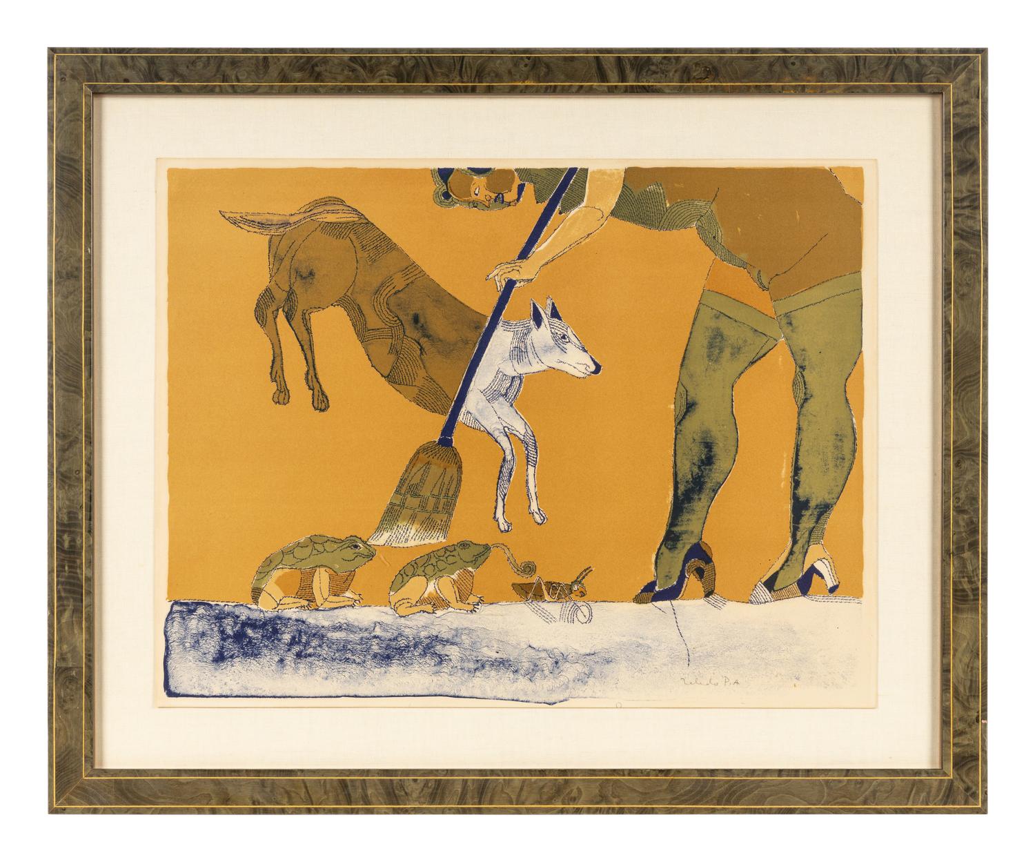 Sweeping Up the Frogs (from the Cowboy Series), 1971