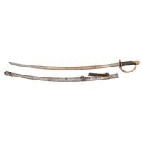 1864 Dated U.S. Model 1860 Cavalry Saber by Mansfield & Lamb