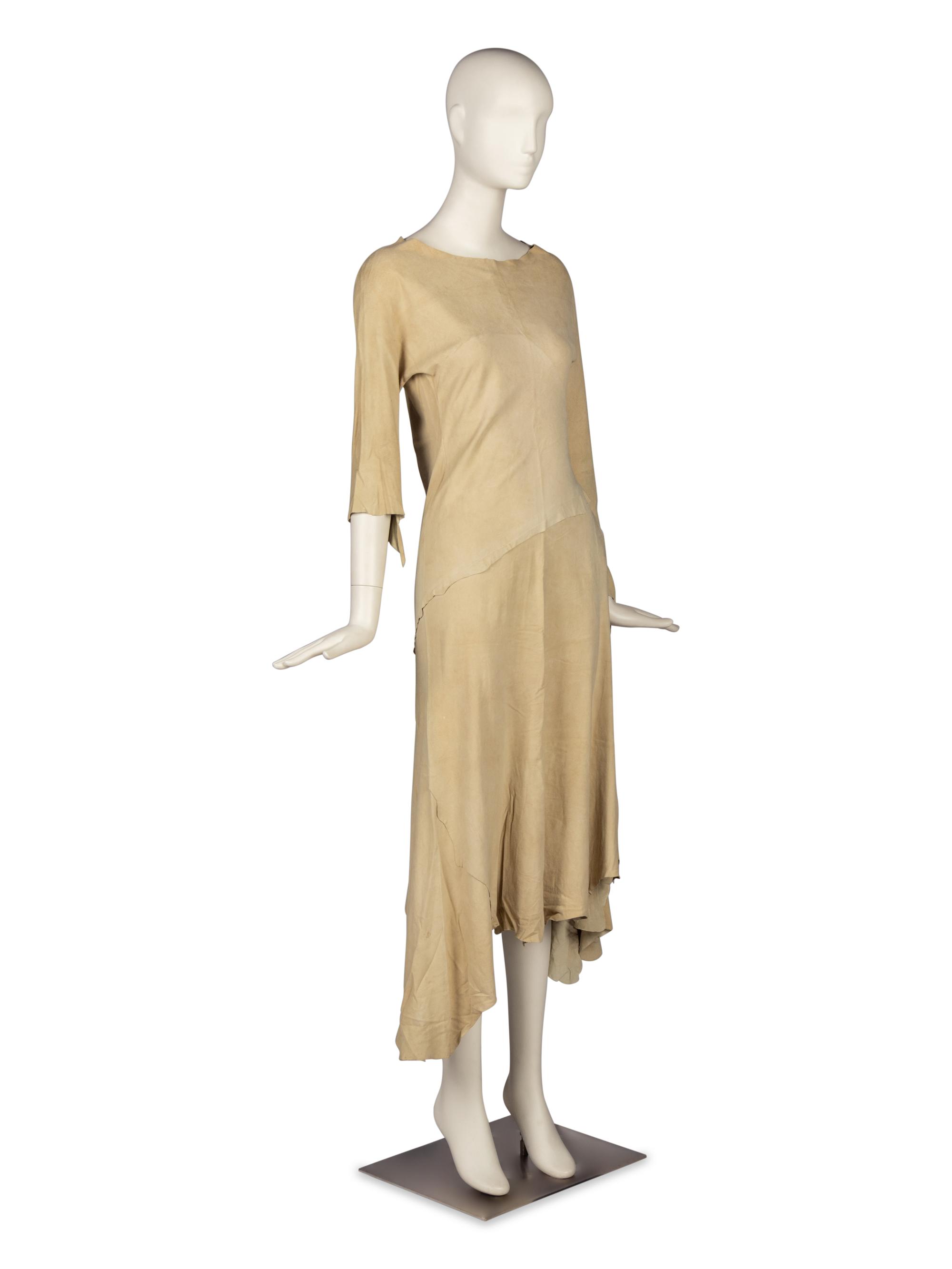 Yohji Yamamoto Suede Dress, 2000