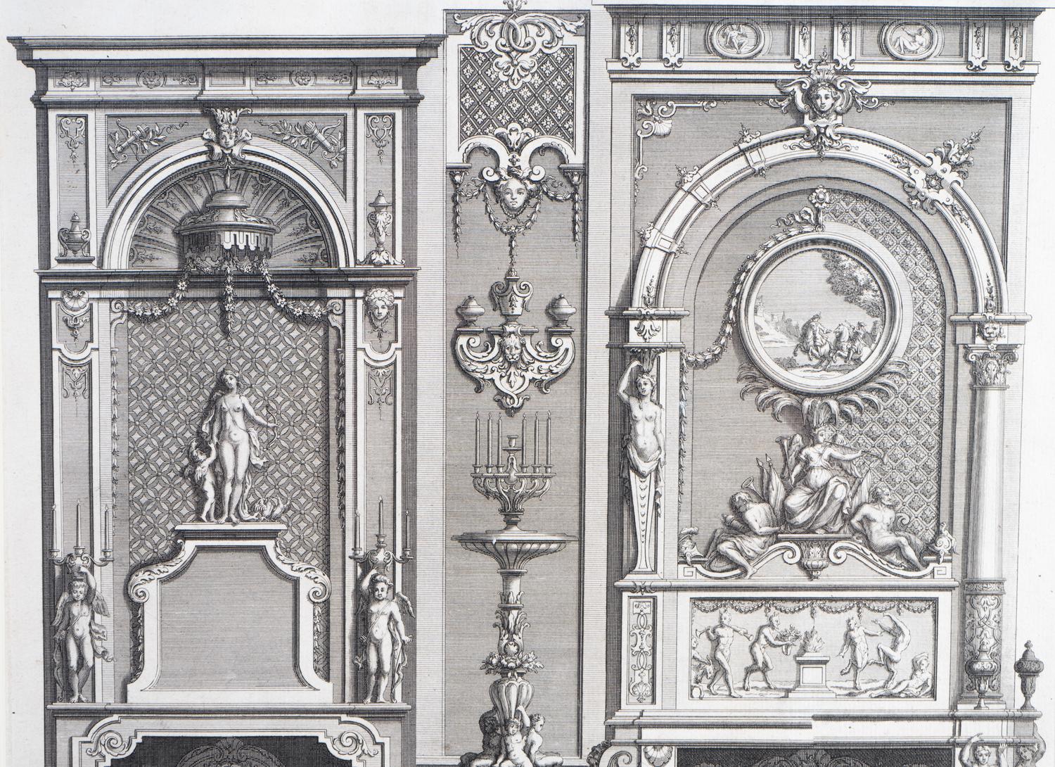 Four Architectural Engravings — 19TH CENTURY