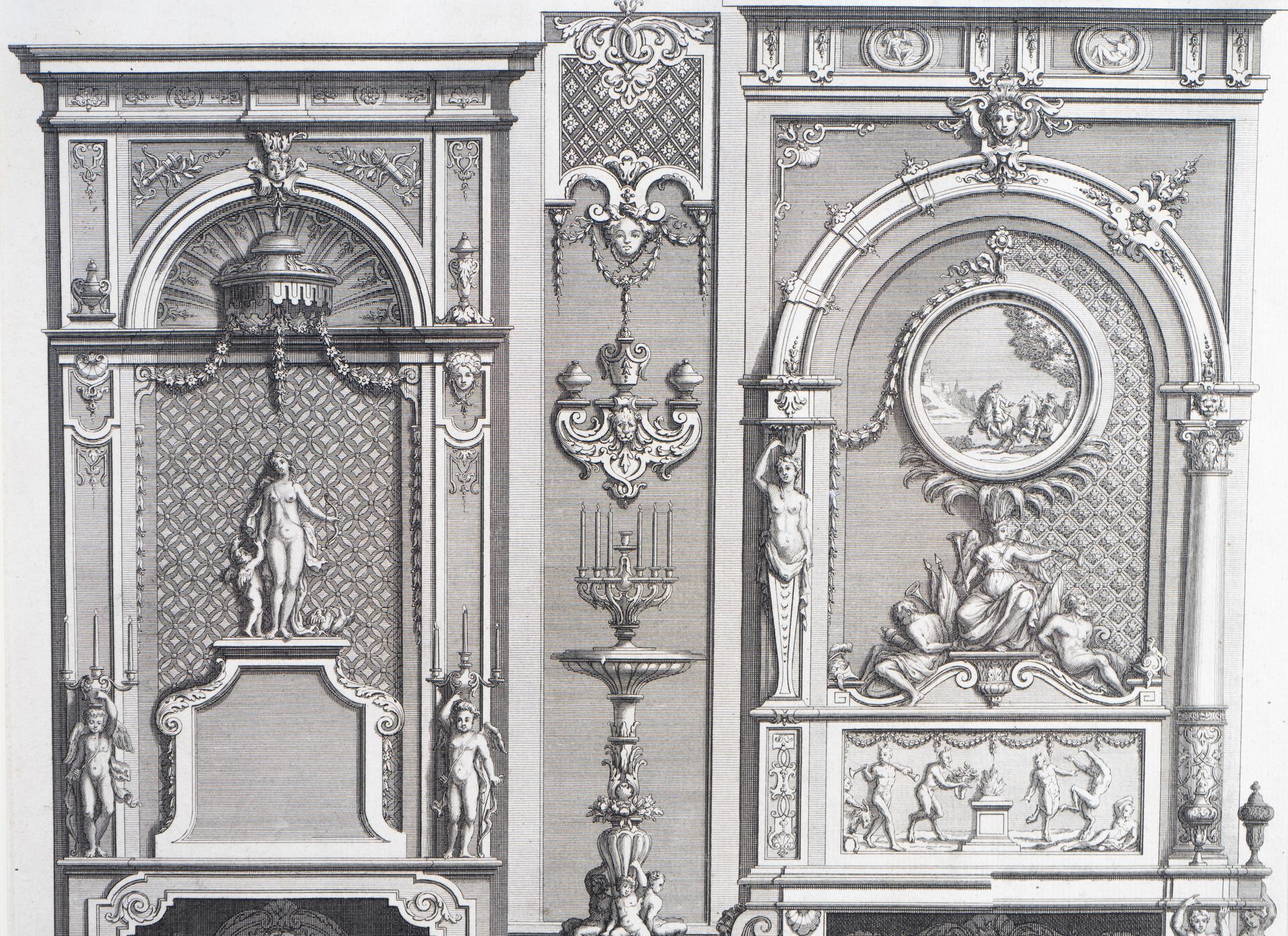 Four Architectural Engravings — 19TH CENTURY