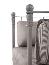 A Set of Painted Metal Patio Furniture
