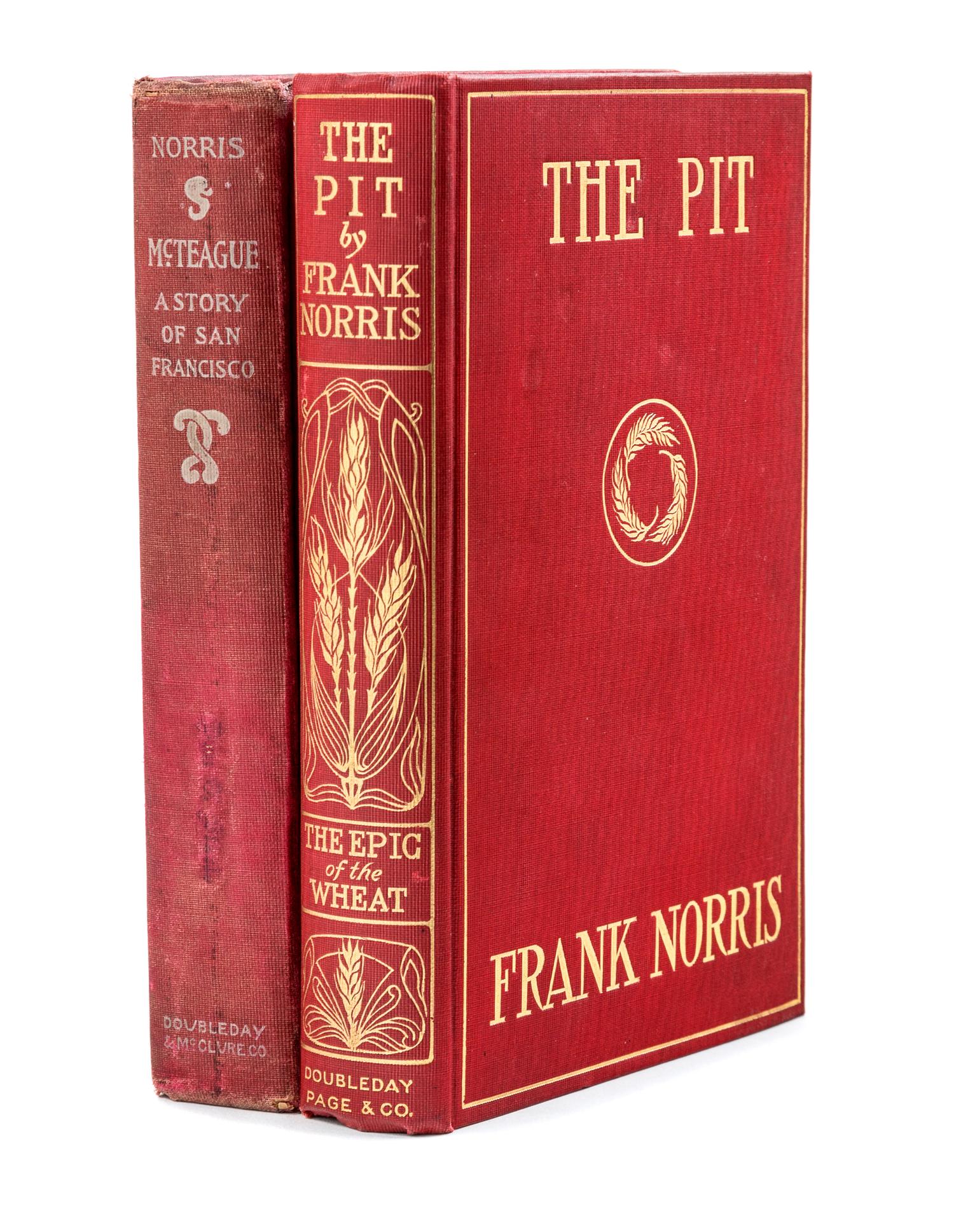 NORRIS, Frank (1870-1902). 2 works, comprising: