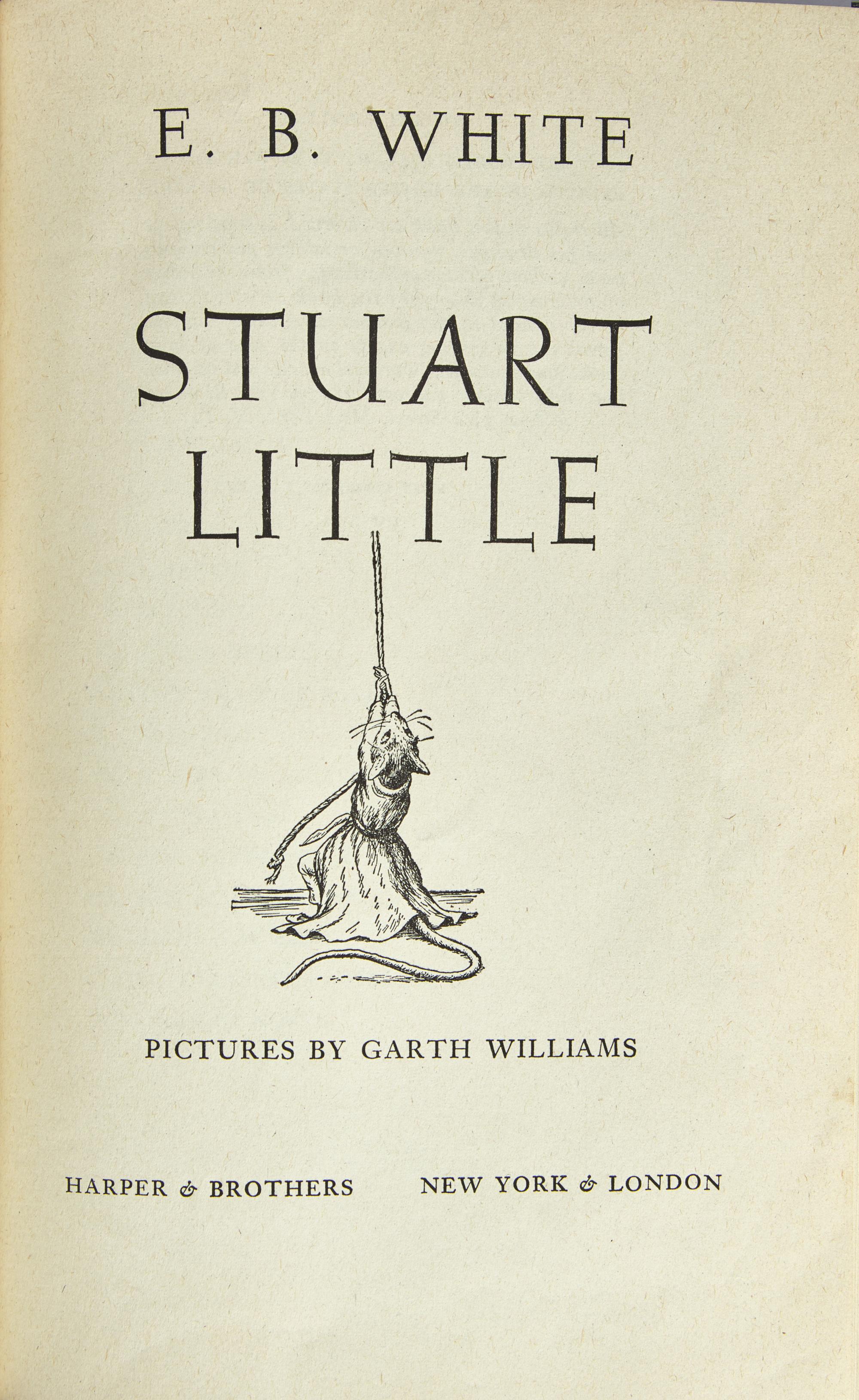 [Children's & Illustrated] White, E.B. Stuart Little