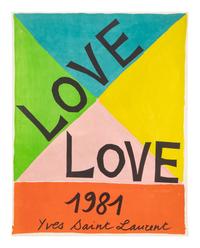 Group of Six Yves Saint Laurent Posters, 1975-83