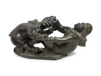 Three Large Inuit Soapstone Carvings