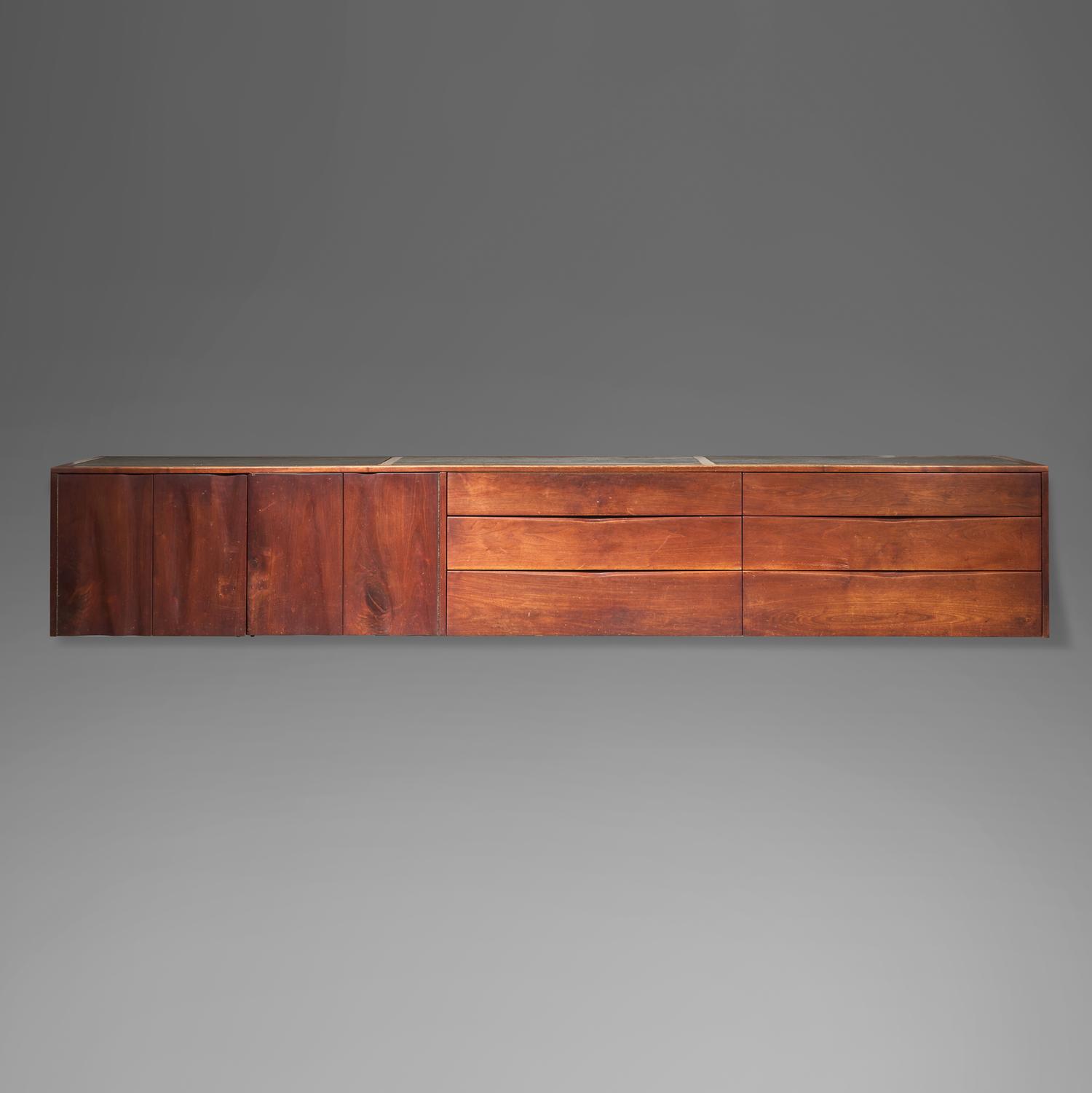 Wall-mounted cabinet, 1954