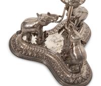 A Thai Silver Presentation Centerpiece