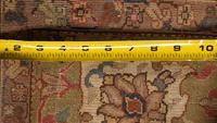 An Indian Silk and Metallic Thread Rug