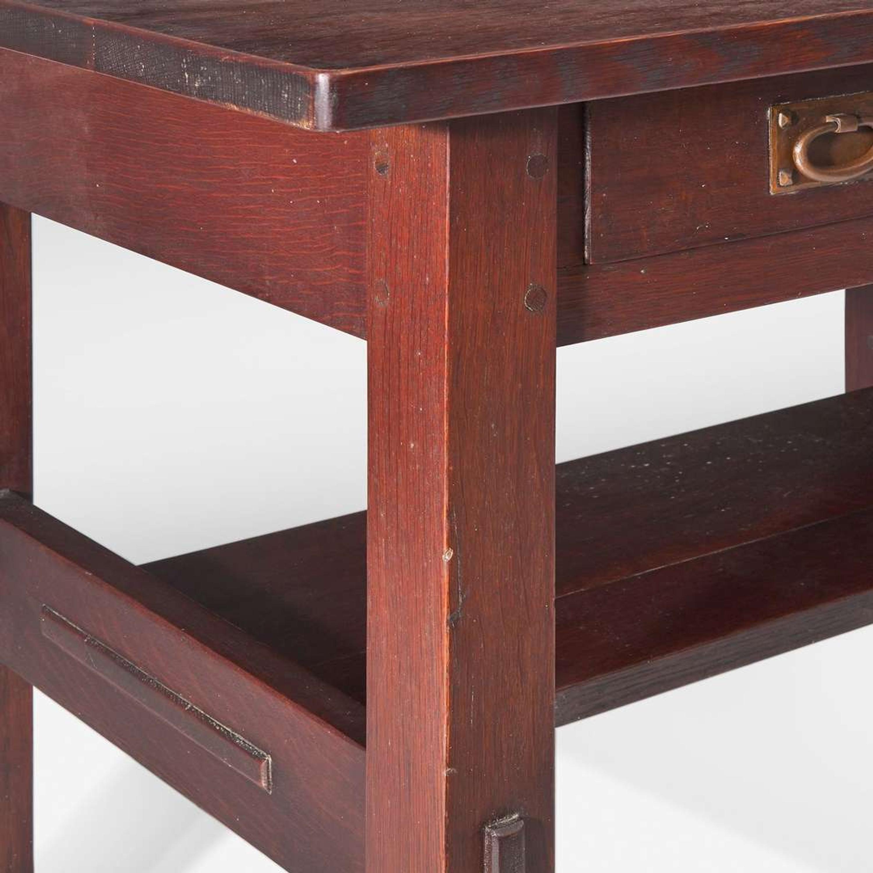 Gustav Stickley (American, 1858-1942) Desk, USA, circa 1902